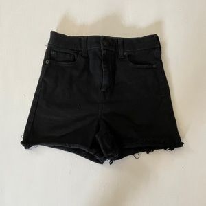 Black shorts